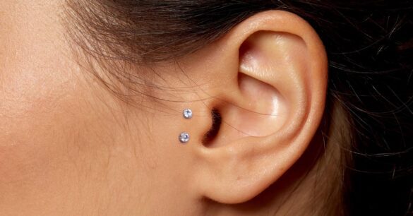 Double Tragus Piercing