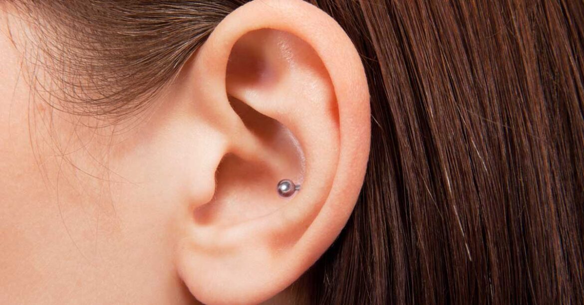 Outer Conch Piercing