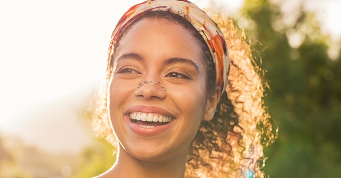 Nose Chain Piercing Nose Chain Piercing