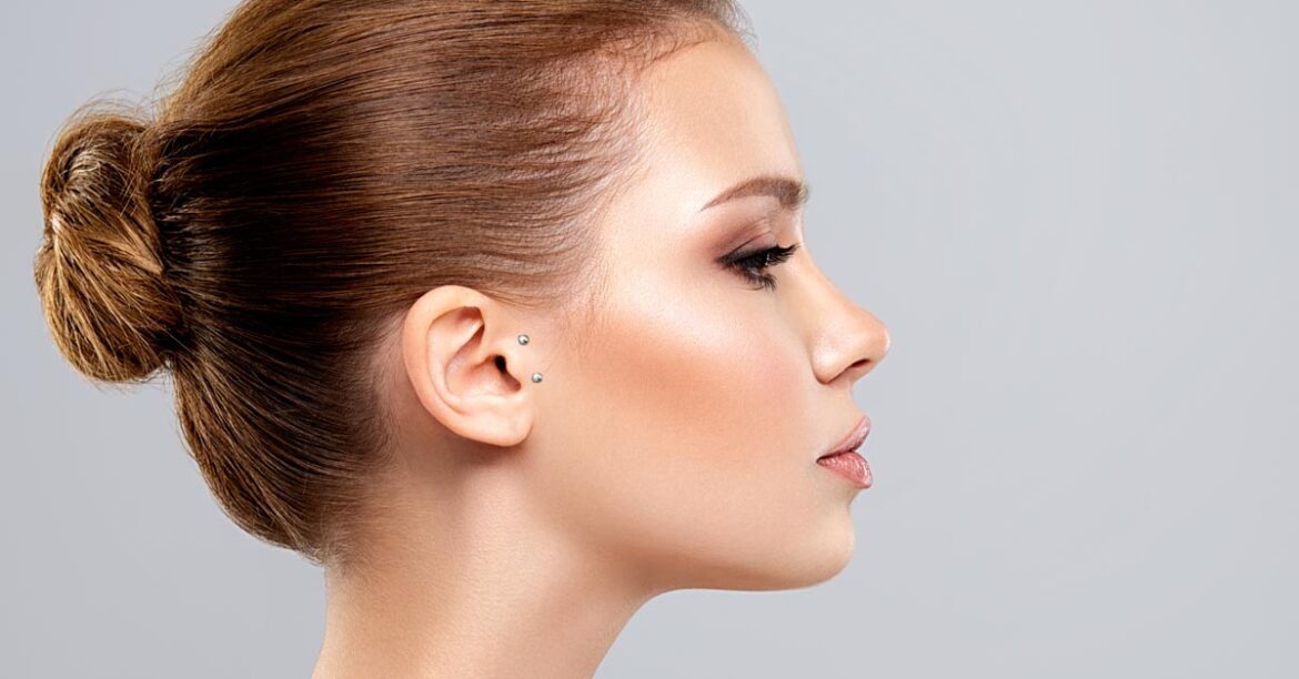 Surface Tragus Piercing Surface Tragus Piercing