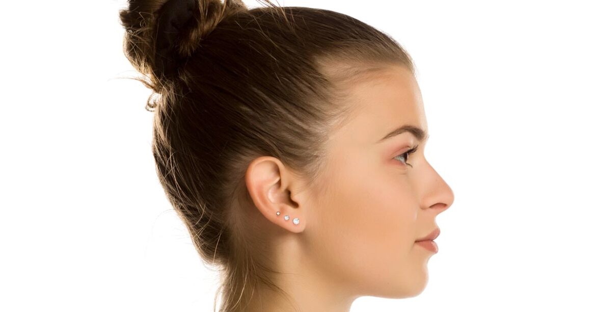 Triple Lobe Piercing Triple Lobe Piercing