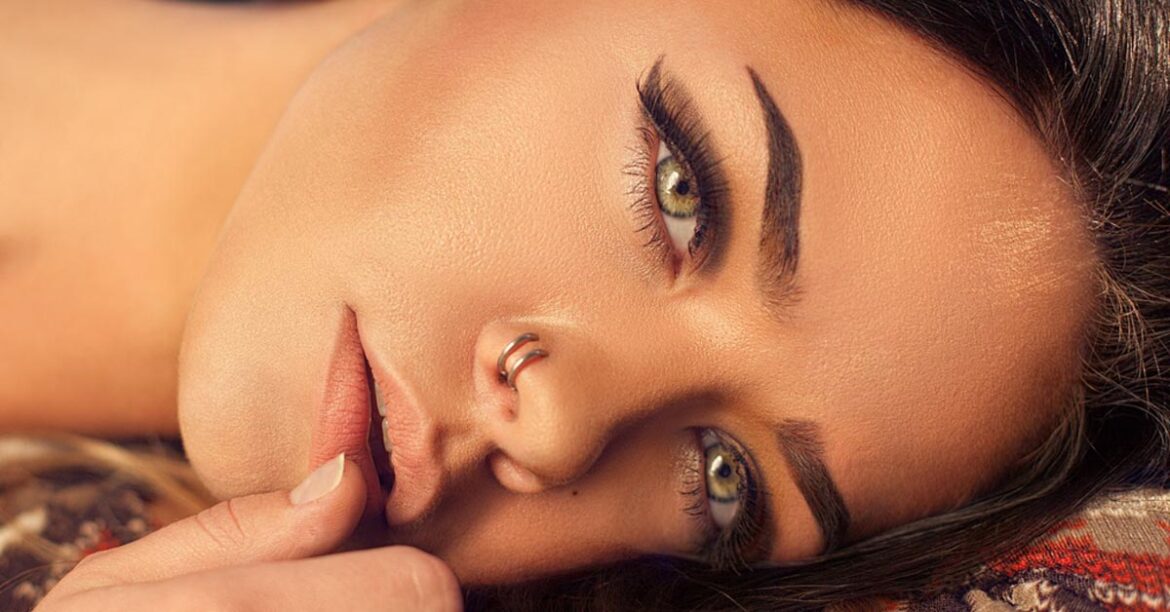 Same Side Double Nose Piercing Same Side Double Nose Piercing